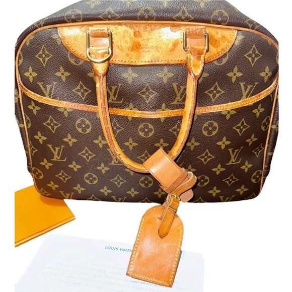 Louis Vuitton Deauville, LV luggage Tag w/ COA - Picture 6 of 12